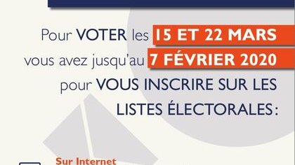 PERMANENCE : INSCRIPTION SUR LES LISTES ELECTORALES