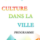 Culture dans la ville - Mai 2018