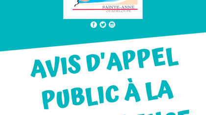 Avis d'appel à concurrence pour le marché "Collecte, transport et épandage d'algues sargasses échouées sur le littoral de la ville de Sainte-Anne"