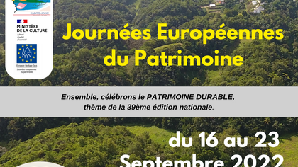 JOURNÉES EUROPÉENNES DU PATRIMOINE 2022