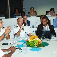 Capitaine Lavaud de la brigade de gendarmerie de Ste anne