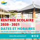 Rentrée scolaire 2020-2021