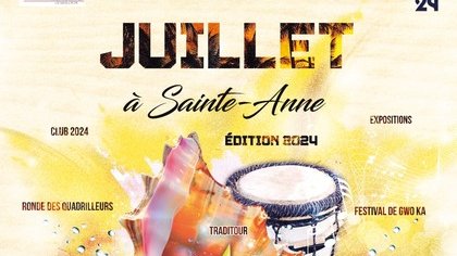 JUILLET A SAINTE-ANNE 2024