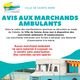 AVIS AUX MARCHANDS AMBULANTS