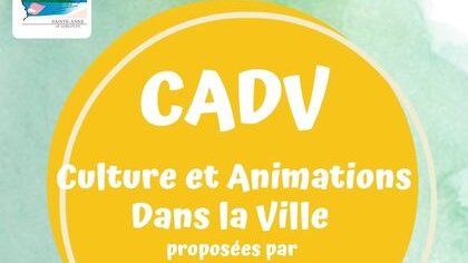 CULTURE ET ANIMATION DANS LA VILLE - AVRIL 2022