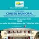 Conseil municipal - 1ère session ordinaire