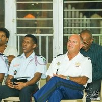 La gendarmerie et les pompiers de Ste-anne