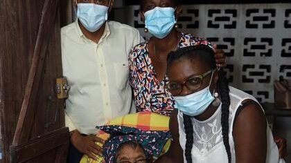 Centenaire : La Ville honore Mme veuve Captan, 102 ans