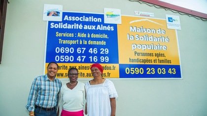 La première Maison de la Solidarité Populaire inaugurée à Sainte-Anne