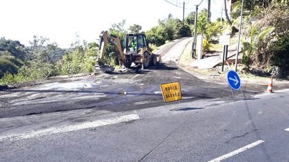 ROUTE DE BAROT : LES TRAVAUX DE RÉFECTION CONTINUENT 
