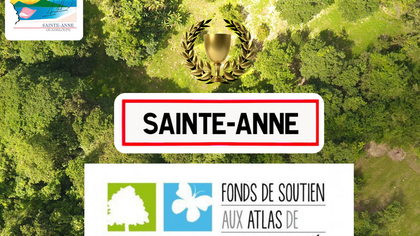 Ville de Sainte-Anne lauréate de l'appel à projets « Atlas de la biodiversité communale 2021