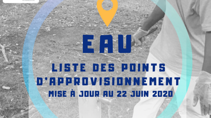 Modification des points d'approvisionnement en eau 