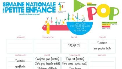 Semaine nationale de la petite enfance 2023