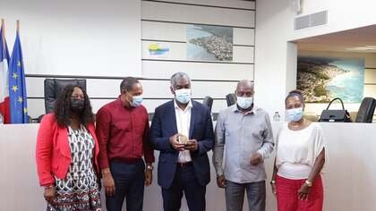 Le Saintannais Joël MATHURIN, Préfet du Morbihan, citoyen d'honneur de la Ville de Sainte-Anne 