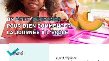 OPERATION "PETIT-DEJEUNER A L'ECOLE"