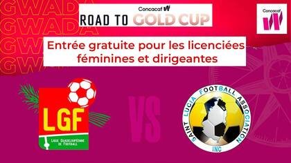 CONCACAF : Les Gwada Girls affronteront Sainte-Lucie ce mardi 26 septembre à Sainte-Anne