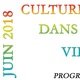 Culture dans la ville - Juin 2018