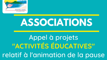 Prolongation de l'appel à projets "Activités éducatives" pour la rentrée scolaire 2020/2021, jusqu'au lundi 20 juillet 2020