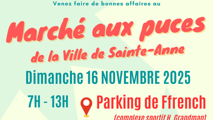 MARCHÉ AUX PUCES : fonctionnement, tarification et modalités d'inscription