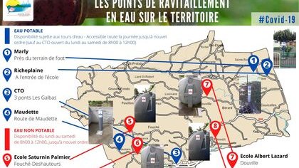 MISE A JOUR DE LA LISTE DES POINTS D'APPROVISIONNEMENT EN EAU MIS EN PLACE PAR LA VILLE