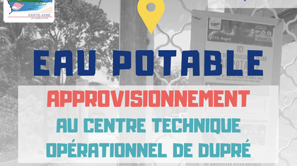 COUPURES D'EAU : approvisionnement en eau potable au CTO