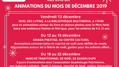 LES TEMPS FORTS DU MOIS DE DÉCEMBRE