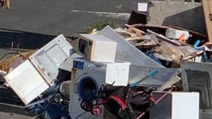 Un dépôt sauvage à Marly inadmissible