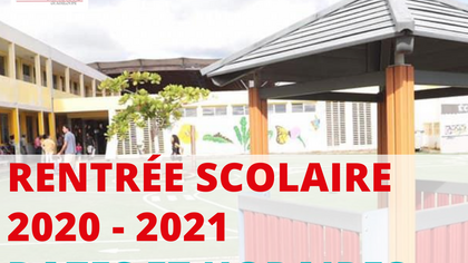 Rentrée scolaire 2020-2021