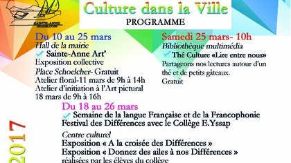 Culturez-vous à Sainte-Anne