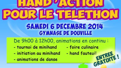 Hand'action pour le Téléthon