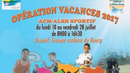 Opération Vacances 2017