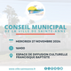 Vie Municipale : 5ème conseil municipal de l'année 2024