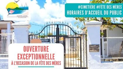 Ouverture exceptionnelle du cimetière communal