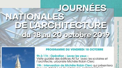 JOURNEES NATIONALES DE L'ARCHITECTURE
