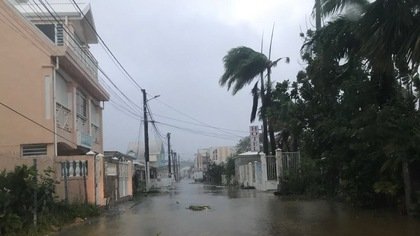 Recensement des sinistrés suite au passage de l'ouragan Maria 