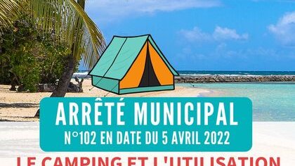 PAQUES 2022 : Arreté municipal interdisant le camping et les barbecues