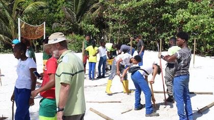 MobBiodiv : la Ville de Sainte-Anne engagée pour la sauvegarde de son littoral 