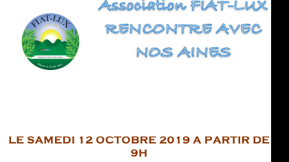 RDV ASSO - RENCONTRE AVEC NOS AINES