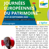 Eglise - Témoignage