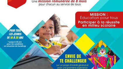 Service civique : Appel à candidatures