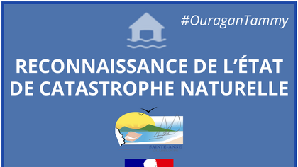 Ouragan Tammy : état de catastrophe naturelle reconnu pour Sainte-Anne