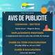 Avis de publicité pour une occupation temporaire du domaine public