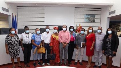 INSTALLATION DU CONSEIL D'ADMINISTRATION DU CCAS DE LA VILLE DE SAINTE-ANNE (MANDATURE 2020-2026)