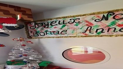 Journée festive de Noël à la crèche