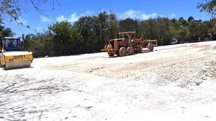 RÉFECTION DU CHEMIN DE LA PLAGE DE BOIS JOLAN 