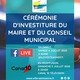 Cérémonie d'investiture du Maire et du conseil municipal