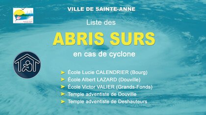 LISTE DES ABRIS SURS