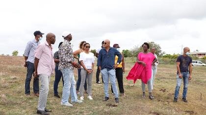 Une délégation municipale des Anses-D'Arlet, en Martinique, en visite à Sainte-Anne 