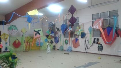 Le cerf volant sur toutes ses coutures