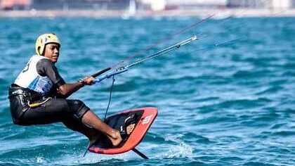 Kitefoil : Enzo LOUBER en Or aux Championnats d'Europe !